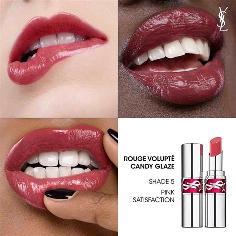 ysl gloss volupte 4|YSL candy glaze 05.